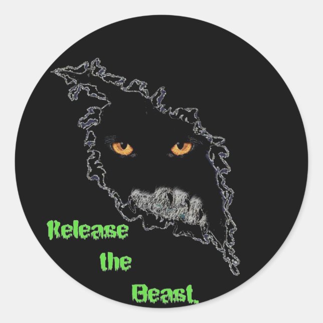 Lincoln Lynx Beast Sticker (Vorderseite)