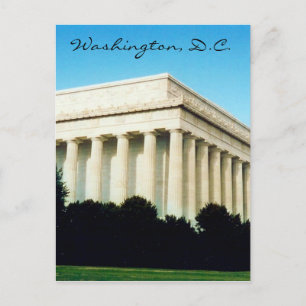 Lincoln Memorial DC Postkarte