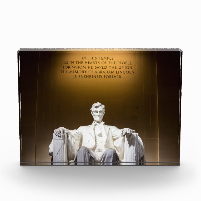 LINCOLN MEMORIAL FOTOBLOCK (Vorderseite)