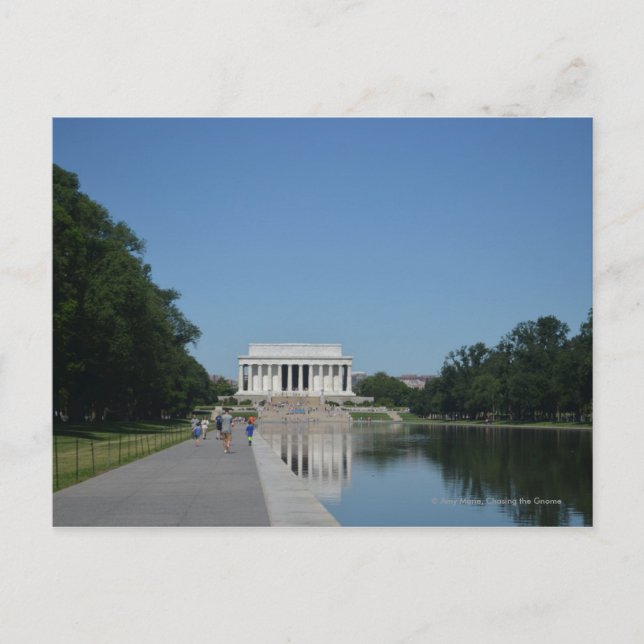Lincoln Memorial.JPG Postkarte (Vorderseite)