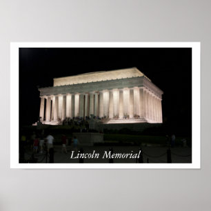 Lincoln Memorial Poster