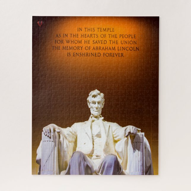 Lincoln Memorial Washington (Vertikal)