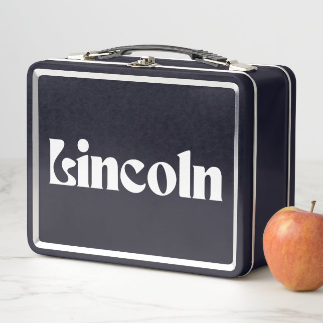 Lincoln Metall Brotdose (Beispiel)