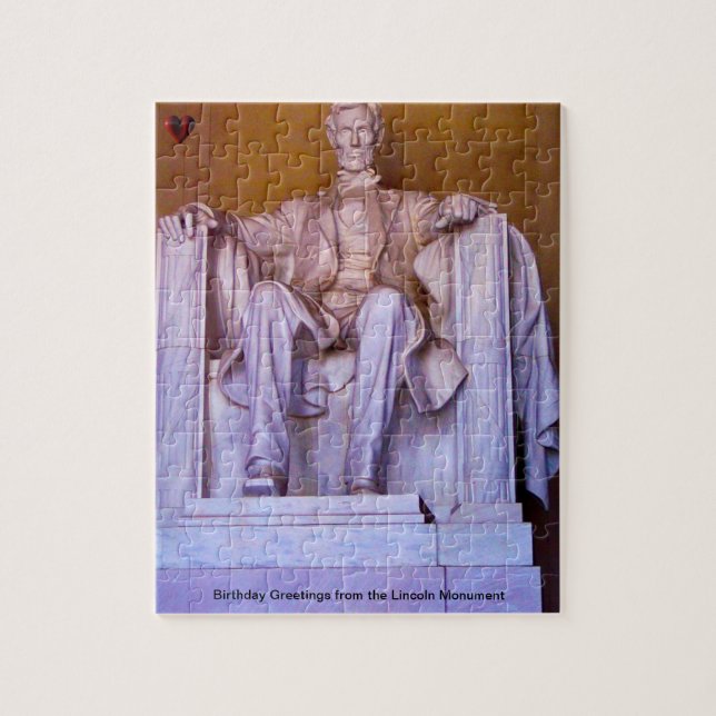 Lincoln Monument Jigsaw Puzzle (Vertical)