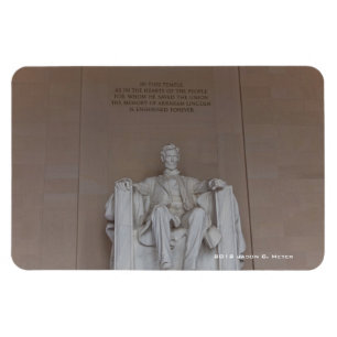 Lincoln-Monument Magnet