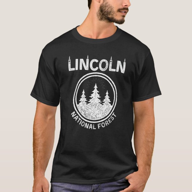 Lincoln National Forest New Mexico T-Shirt (Vorderseite)