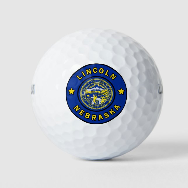 Lincoln Nebraska Golfball (Vorderseite)