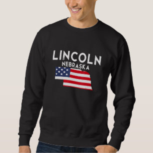 Lincoln Nebraska USA Staat America Travel Nebraska Sweatshirt