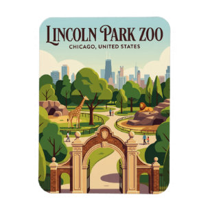 Lincoln Park Zoo Illinois Magnet