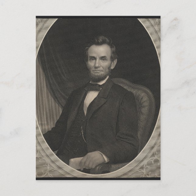 Lincoln Postkarte (Vorderseite)