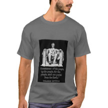 Lincoln Quote Sticker - "Regierung des Volkes"