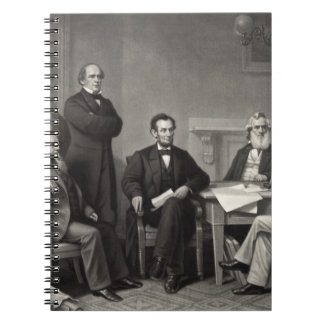 Lincoln Reading the Emanzipation Proclamation Notizblock