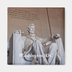 Lincoln-Statue-Magnet Magnet