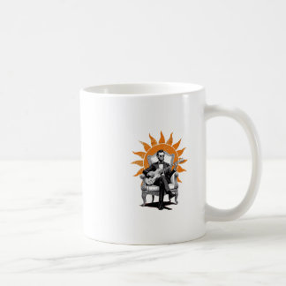 Lincoln Unplugged – Lustige Abraham Lincoln Gitarr Kaffeetasse