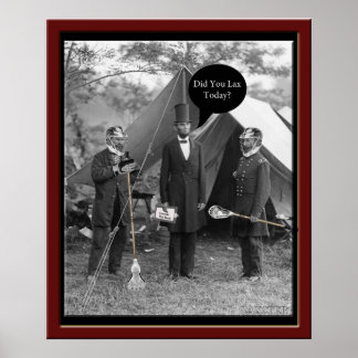 Lincoln wird laxstastisch! poster