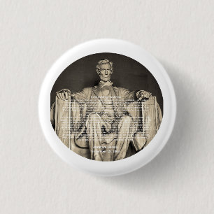 Lincolns Gettysburg-Rede vom 19. November 1863 Button