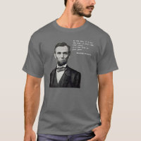 Lincolns Leben in der T - Shirt-der Dunkelheit