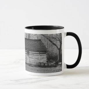 Lincolns neues Salem - 3 von 4 (B/W) Tasse