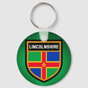 Lincolnshire Flag Schlüsselanhänger