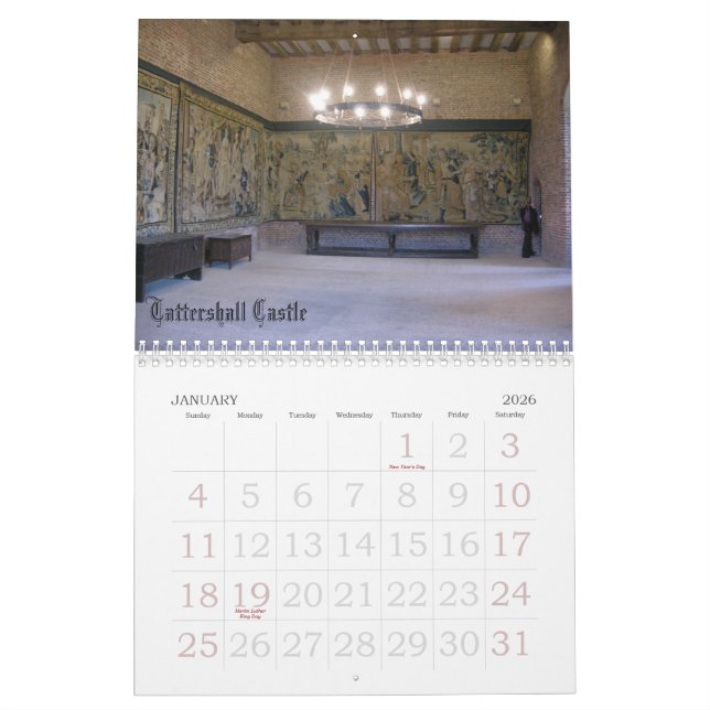 Lincolnshire Kalender (Jan 2026)