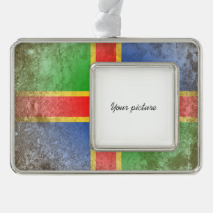 Lincolnshire Rahmen-Ornament Silber