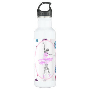 Linda Ballerina Personalisiert Dancer Geschenk Edelstahlflasche