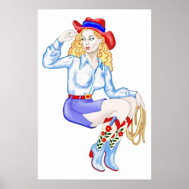 Linda Blume Boots Poster (Vorne)