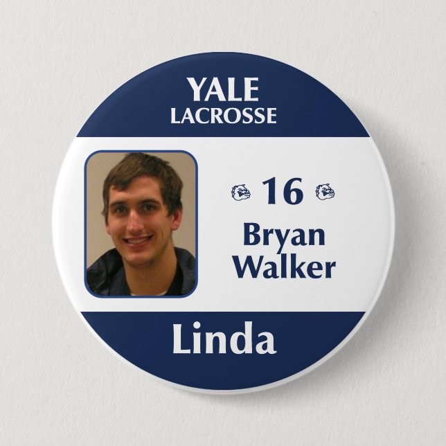 Linda- - Bryan-Wanderer Button (Vorderseite)