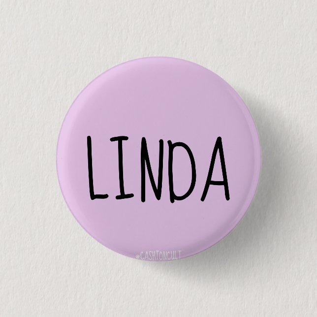 Linda-Button Button (Vorderseite)