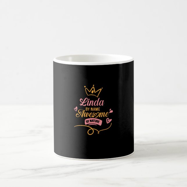 Linda nach Namen Phantastisch nach Art Kaffeetasse (Mittel)