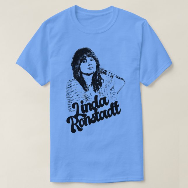 Linda Ronstadt 80er Klassiker TShirt (Design vorne)