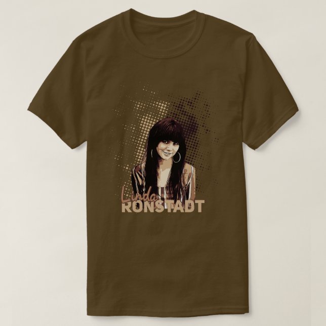 Linda Ronstadt T-Shirt (Design vorne)
