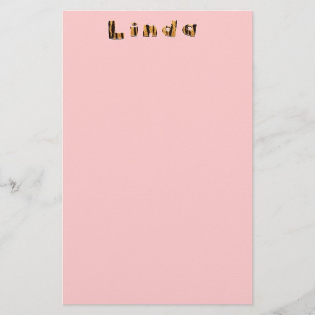 Linda Stationery Briefpapier (Vorderseite)