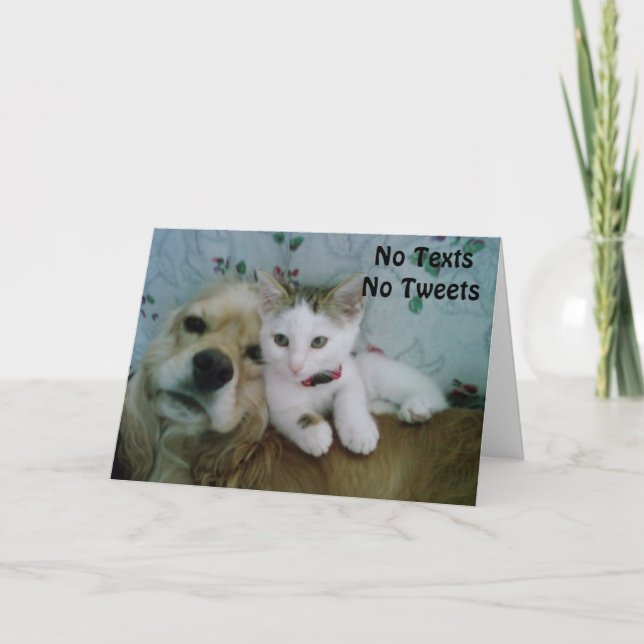 *LINDA'S* BEKOMMEN GUTE KARTE (Vorderseite)