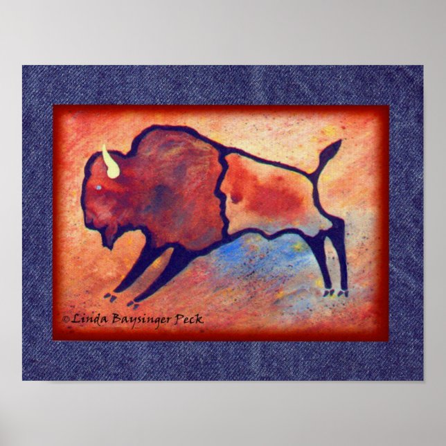 Lindas Buffalo Stylized Poster (Vorne)