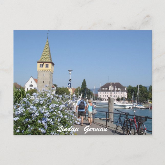 Lindau Deutschland Postkarte (Vorderseite)