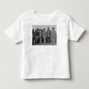 Lindbergh und Wright an der Wright-Feld-Fotografie Kleinkind T-shirt
