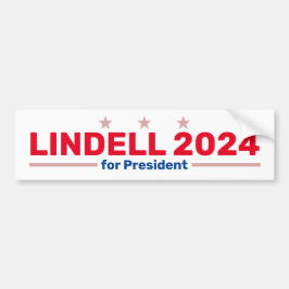 Lindell 2024 Autoaufkleber