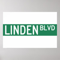 Linden Boulevard Sign
