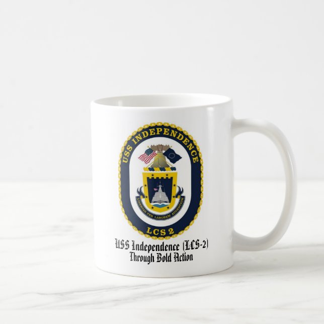 L'indépendance d'USS (grande tasse de LCS 2) (Droite)