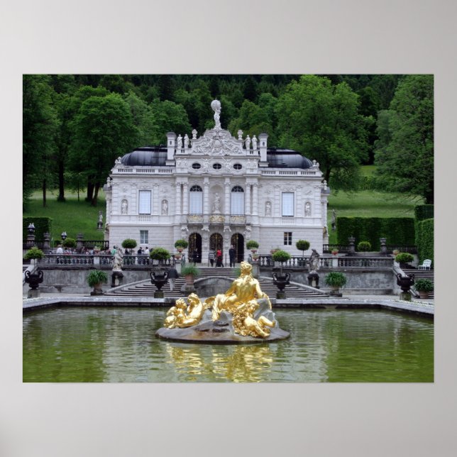 Linderhof Palace Poster (Vorne)