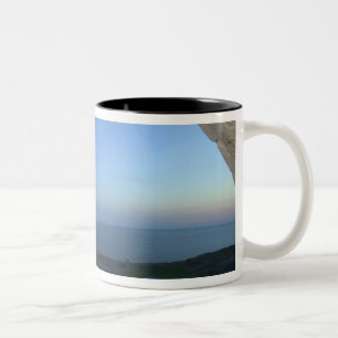 Lindesnes fyr, Norwegens südlichster Punkt Zweifarbige Tasse