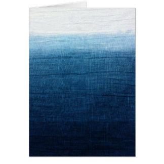 L'indigo Ombre se fanent Shibori teint par