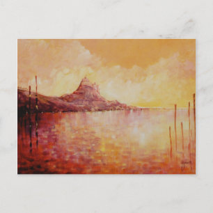 Lindisfarne Castle England Post Card Postkarte