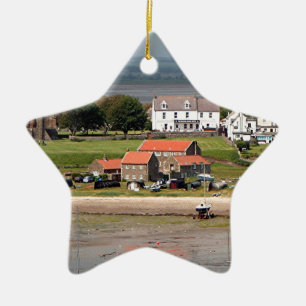 Lindisfarne, heilige Insel, England Keramikornament