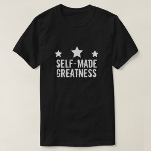 L'individu a fait le T-shirt de grandeur