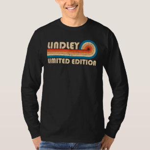LINDLEY Nachname Retro Vintag 80er 90s Geburtstags T-Shirt