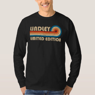 LINDLEY Nachname Retro Vintag 80er 90s Geburtstags T-Shirt