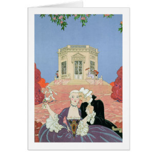 L'Indolents, illustration pour des 'fêtes Galantes