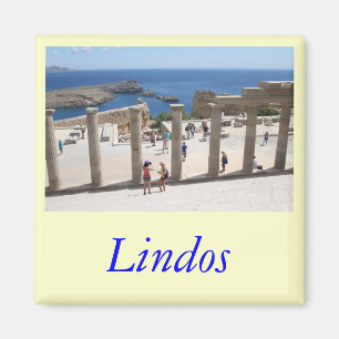 Lindos Akropolis Magnet